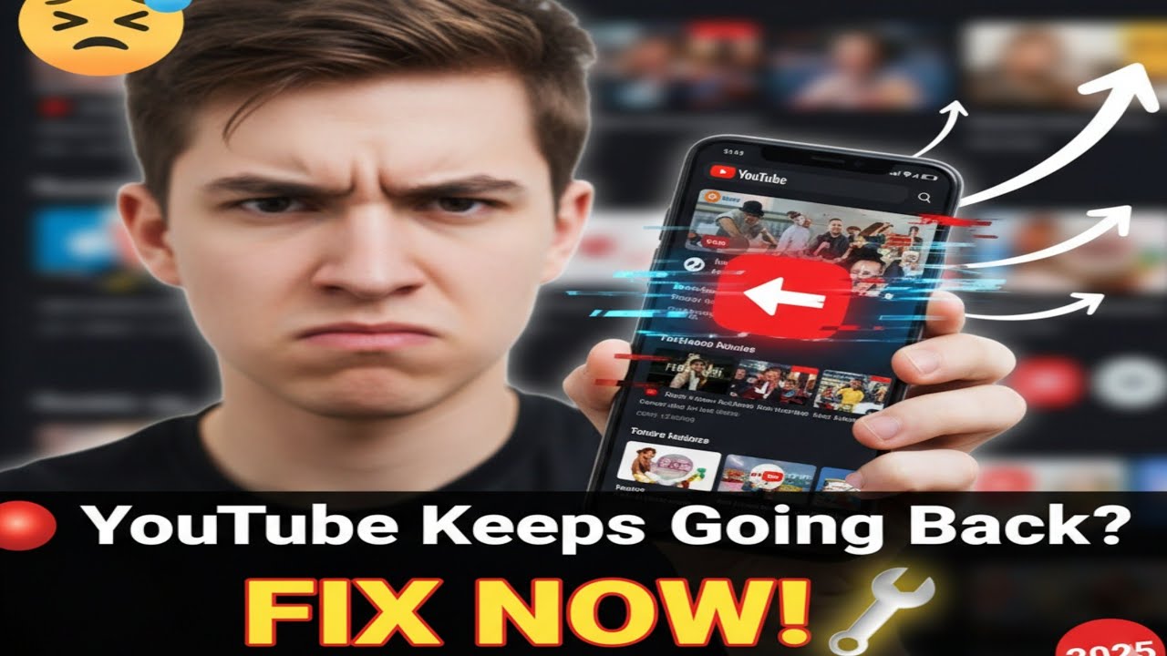 How to fix YouTube video automatic back problem 2025 | YouTube ...