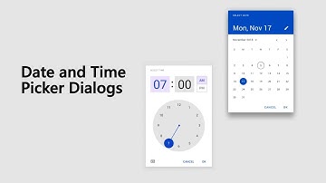 How to use Date and Time Picker Dialogs in android || Android Studio Tutorial