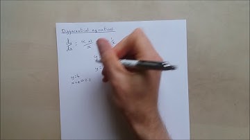 MEI OCR C4 - differential equations