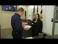 Professora de karatê é homenageada