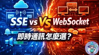 SSE vs WebSocket:即時通訊到底差在哪?Server Push 該怎麼選 | 20251228 | #後端架構部署 | #羯聲 @CapricornRichCat