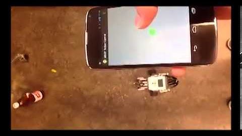LEGO Roboter Controller on Android Smartphone