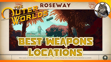 THE OUTER WORLDS - Best Weapons Locations in Roseway