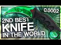 I GOT THE 2ND BEST KNIFE IN THE WORLD (INSANELY RARE KNIFE)