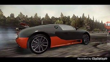 video gameplay need for speed most wanted (2013) bugatti veyron android