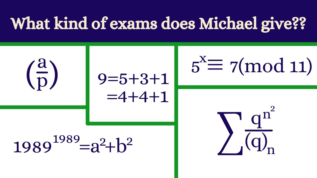 Could you pass my Number Theory class?? Live streaming the final exam!!