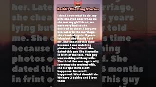 Wife cheated thrice, should I stay or go  My Reddit Cheating Stories