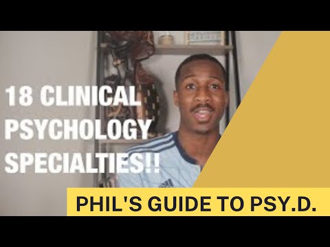 18 Clinical Psychology Specialties