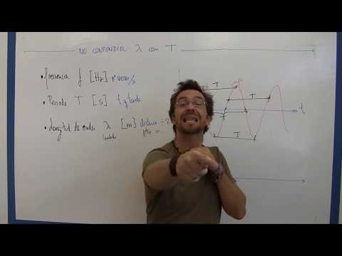 Vídeo: Diferencia Entre Longitud De Onda Y Frecuencia