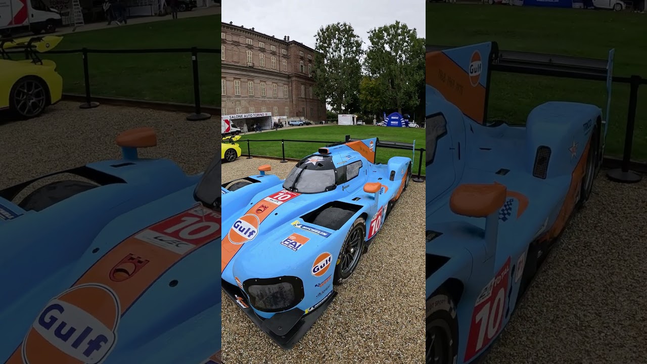 Dallara LMP1 Race Car. Supercar at Salone Auto Torino