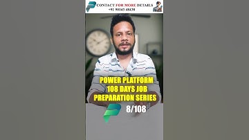 😲Day 8👨‍💻 Present Job Market in Microsoft Power Platform🤔#shorts