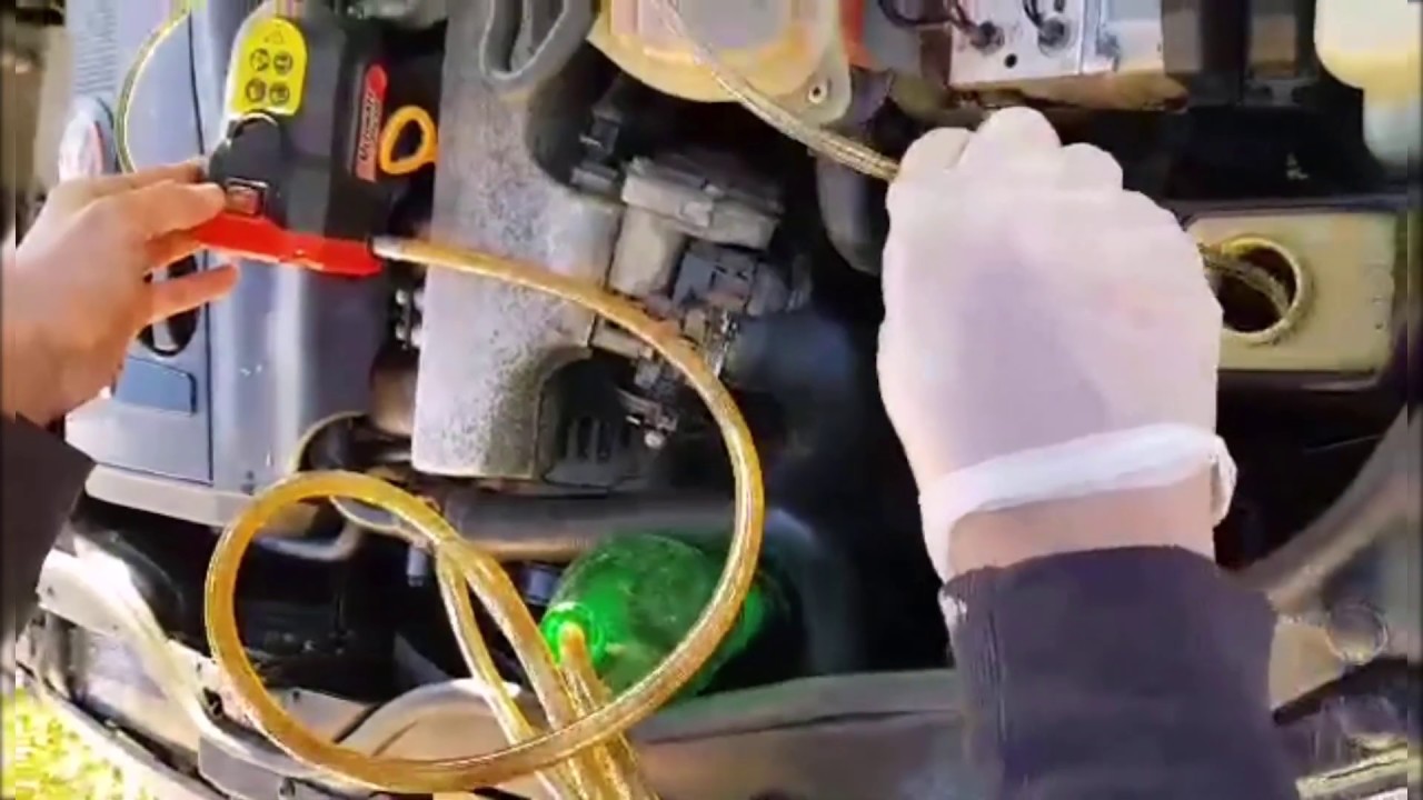 اسهل طريقه تبديل زيت الهيدروليك للسيارات بشكل صحيح 100 The easiest way