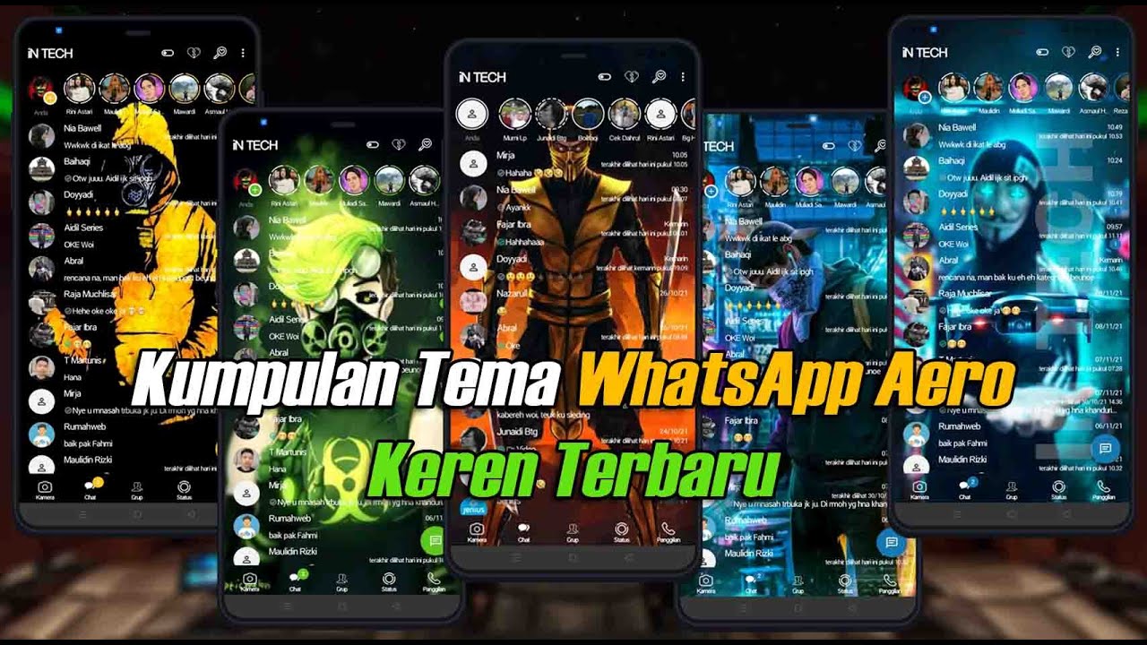 ✅Kumpulan Tema WhatsApp Aero Keren Update Terbaru 2022