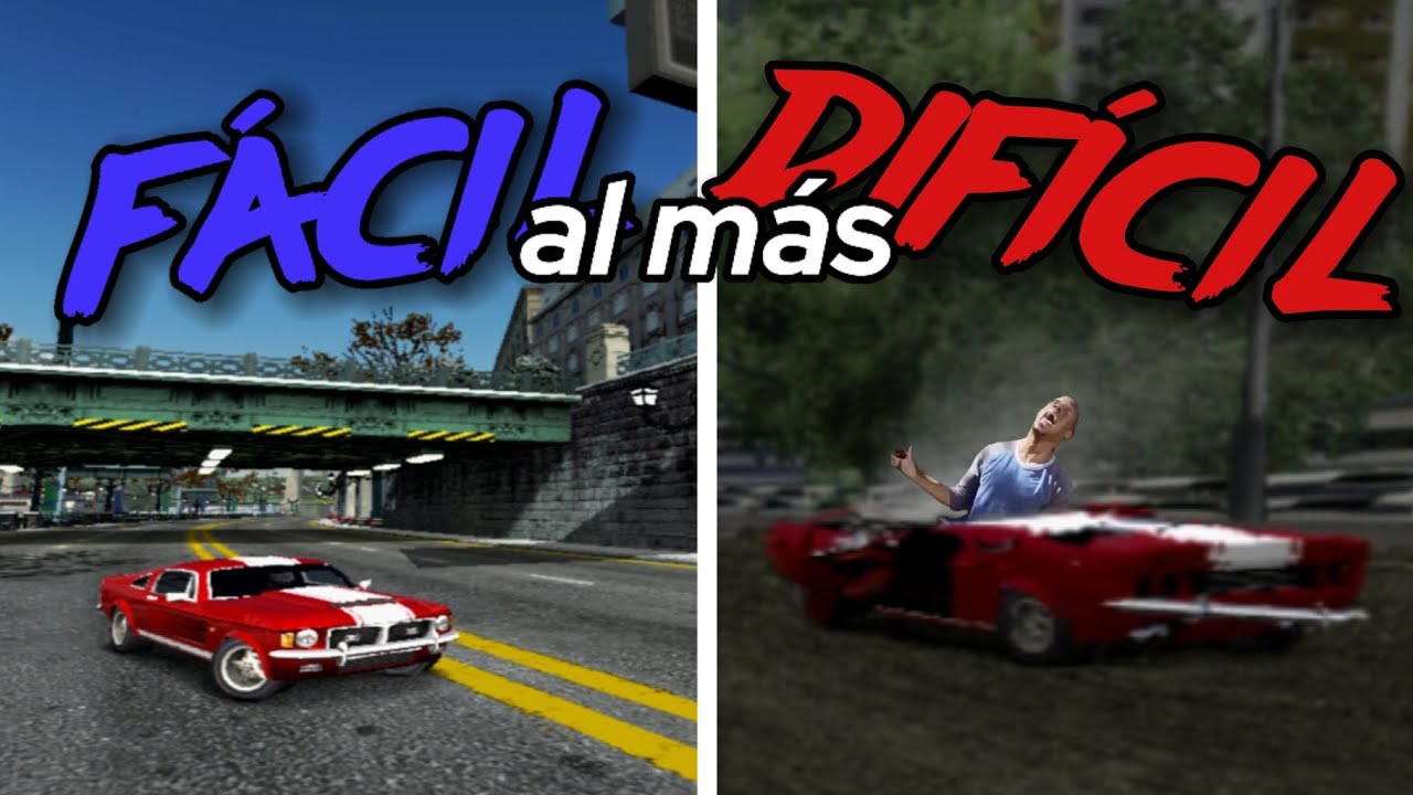 RANKING de las PISTAS de BURNOUT 3: TAKEDOWN de la más FÁCIL a la más DIFÍCIL