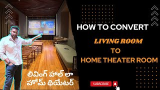 How To Convert Living Room To Home Theater Room With  | JVC Projector | screenshot 5