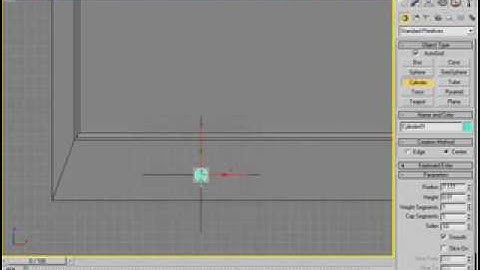 Modelling an LCD Monitor in 3DSMax