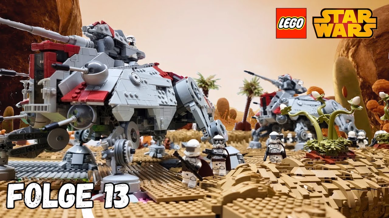 Neue Maßstäbe: Zweiter AT-TE fertiggestellt | LEGO Star Wars Saleucami MOC – Teil 13