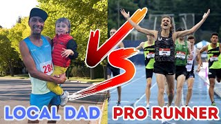 39-Year-Old Dad RACES PRO RUNNER Craig Engels! (You Won't Believe What Happened) Insta360 Go3s