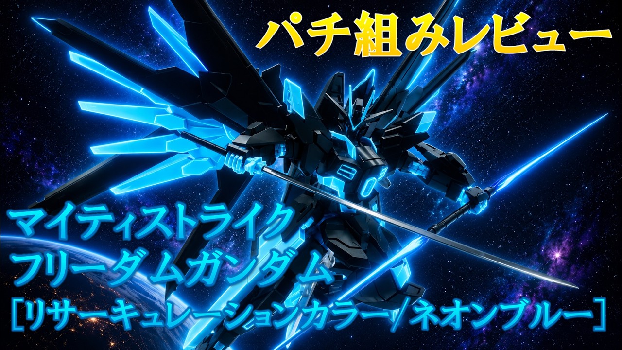 パチ組みレビュー！HG 1/144 マイティーストライクフリーダムガンダム