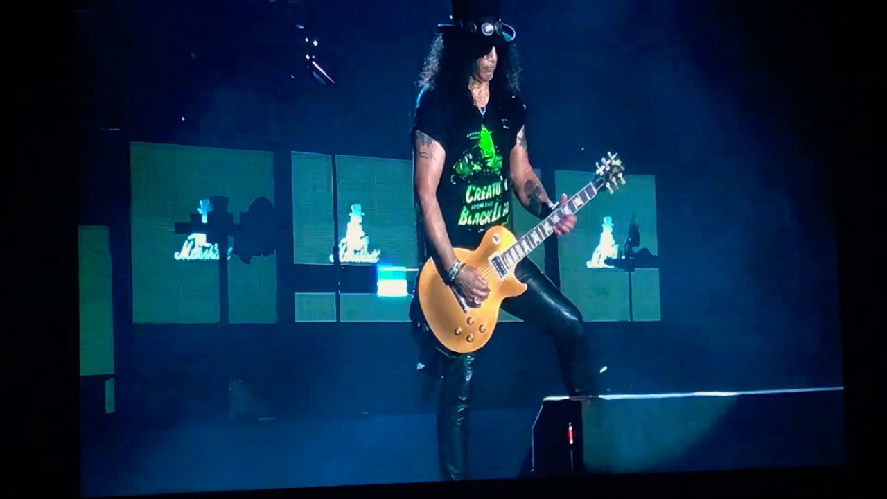Guns N Roses Slash Guitar Solo Live Youtube 
