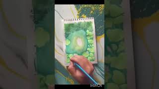 🎀"A swan painting"🦢#painting #art #artbubble