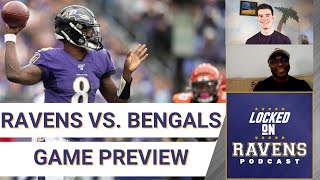 Week 7: Bengals @ Ravens game preview and predictions with Qadry Ismail | Locked On Ravens