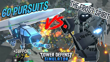 roblox tower defense simulator frost spirit