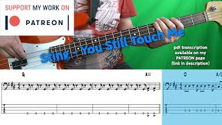 Sting - You Still Touch Me (Bass cover with tabs)