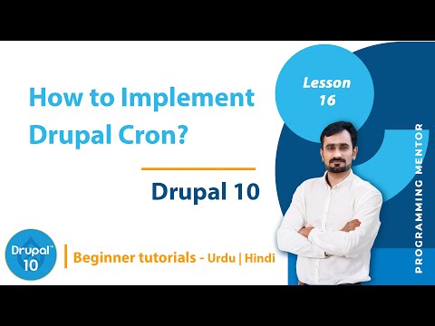 How to implement Drupal Cron? | Programming Mentor | CMS | Urdu/Hindi
