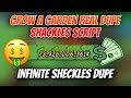[DUPE SHECKLES] Grow A Garden Script NO KEY - Dupe Sheckles, Infinite Cash, Dupe Money | PC/MOBILE
