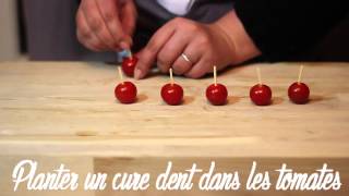 Défis des chefs #4 Tomates cerise en pommes d'amour par Benoît Charvet