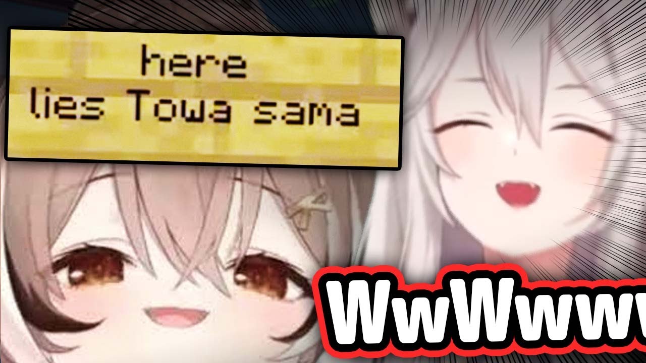 Mumei Breaks Botan With Her Towa 