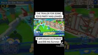 Sonic Toys Party Leaked Trailer