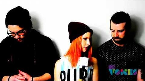 MTV Voices   Paramore Interview