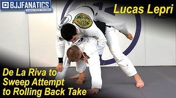 De La Riva to Sweep Attempt to Rolling Back Take by Lucas Lepri