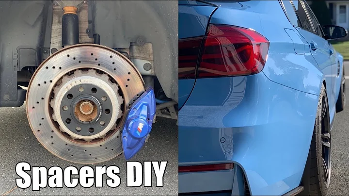 Testing various wheel spacers on a BMW M3 - a DIY Install Guide