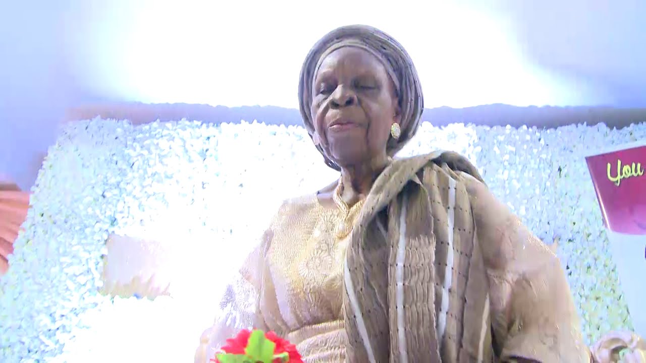 Thanksgiving of Apostolic Mother Alice Morenike Obube - YouTube