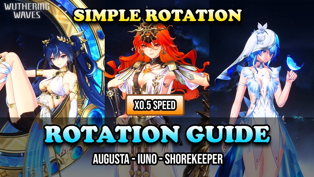 Руководство | Береговой сторож Августы Иуно - Простое вращение [ Грозовые волны ]