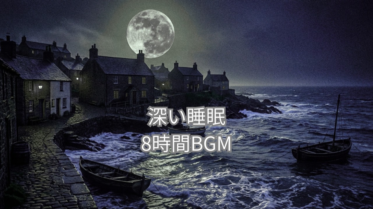 【8時間】考え事が止まらない夜に流す睡眠BGM｜Deep Sleep Music