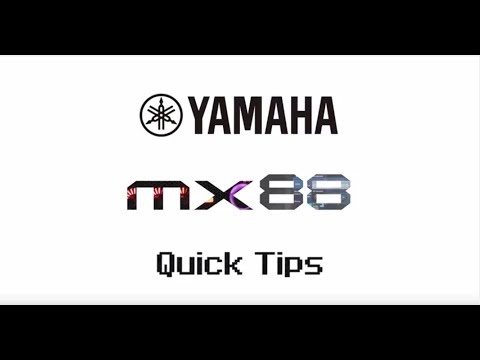 Yamaha MX88 Quick