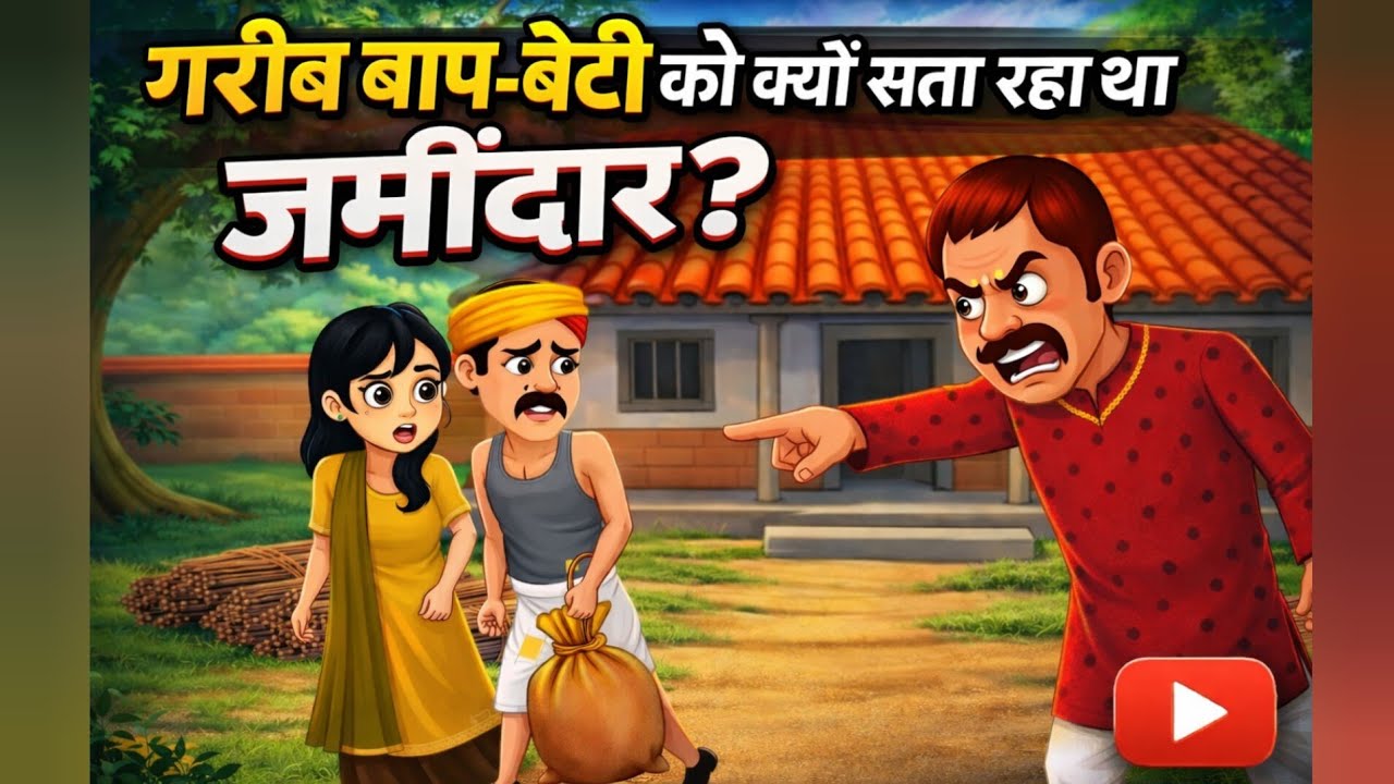 गरीब बाप-बेटी को क्यों सता रहा था जमीदार? | दिल छू लेने वाली कहानी | Hindi Moral Story