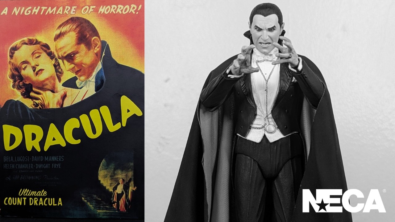 NECA Ultimate Count Dracula - Black & White Version - Universal ...