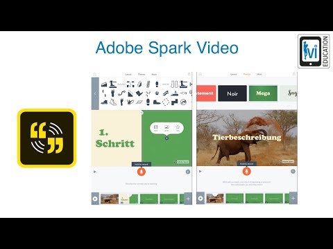 Tutorial zu Adobe Spark Video