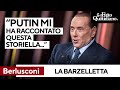 Berlusconi racconta una barzelletta di Putin, imbarazzo in sala