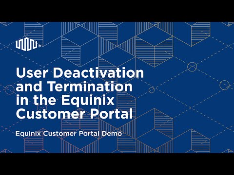 User Deactivation and Termination in ECP