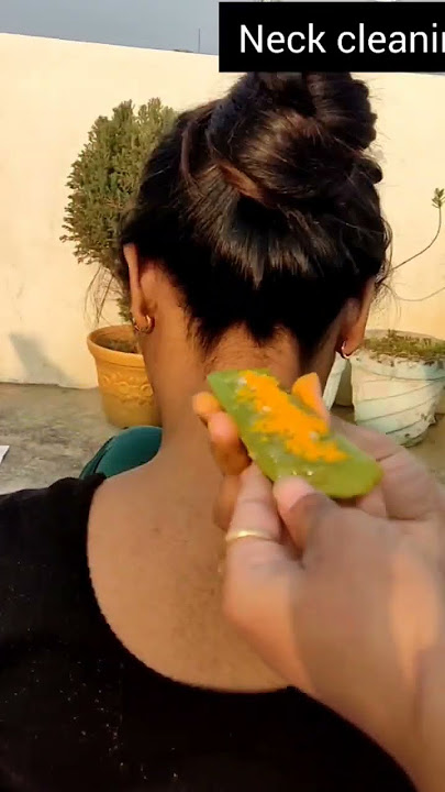 Neck Cleaning Tips ll #beautytips #shorts #youtubeshorts #viral #viralvideo #tanremove #shorts