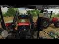 Prasowanie i zwóz słomy- Farming Symulator 22 s.1  #80
