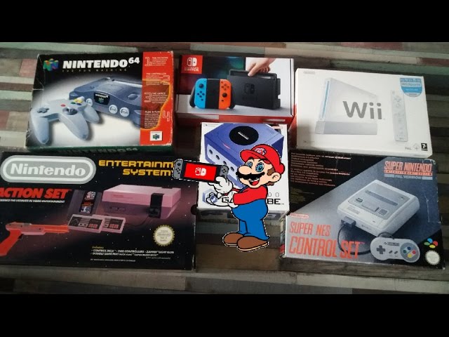 Nintendo Switch Unboxing + Retro Nintendo Console Boxes Comparison - YouTube