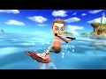 Wii sports resort  wakeboarding beginner