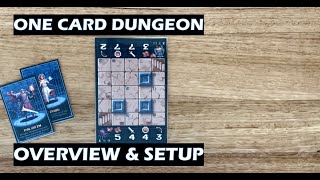One Card Dungeon (PnP version) Overview and Setup